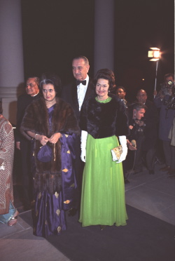 State Dinner honoring Prime Minister Indira Gandhi of India