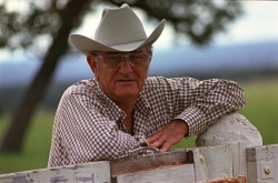 Portrait of President Lyndon B. Johnson at the LBJ Ranch