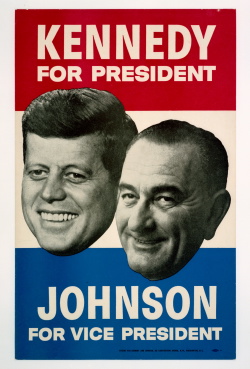 1960 Democratic Presidential/Vice-Presidential Campaign Poster